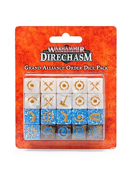 Warhammer Underworlds: Direchasm - Grand Alliance Order Dice Pack